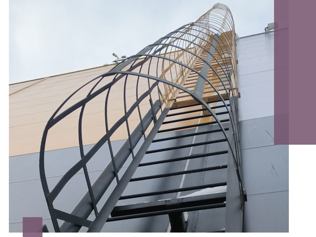 Изготовление и монтаж пожарных лестниц в Кисловодске профессионально