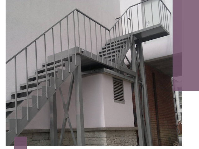 Монтаж пожарных лестниц под ключ в Кисловодске с гарантией качества