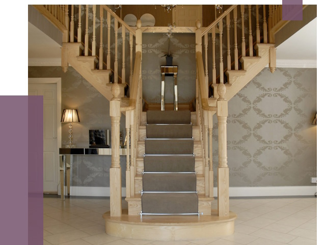 Монтаж деревянных лестниц в Кисловодске от 7967 руб. 