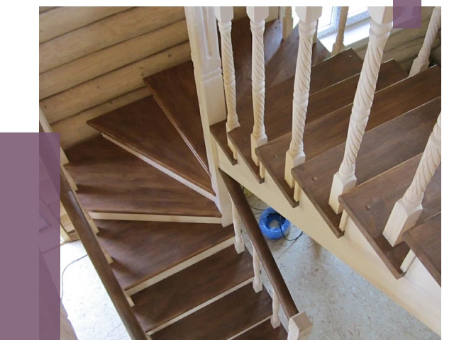 Реставрация деревянных лестниц в Кисловодске от 4491 руб.