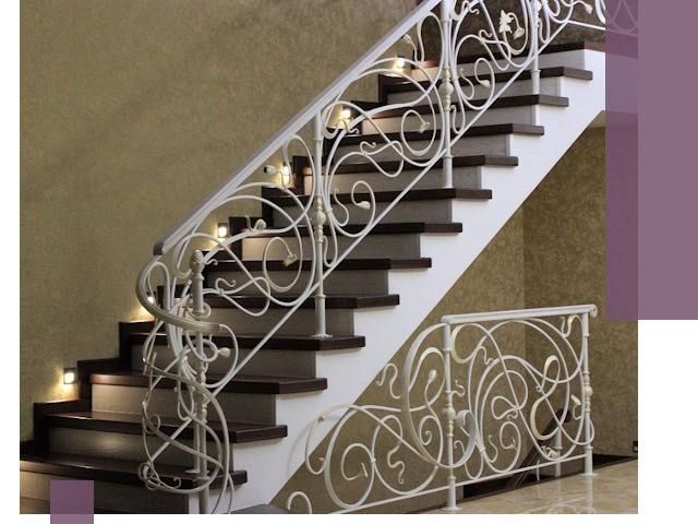 Кованые лестницы под ключ в Кисловодске — изготовление и монтаж
