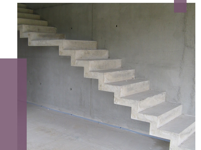 Бетонные лестницы в Кисловодске от 19784 руб. под ключ | ПРОЛЁТ-Ксл