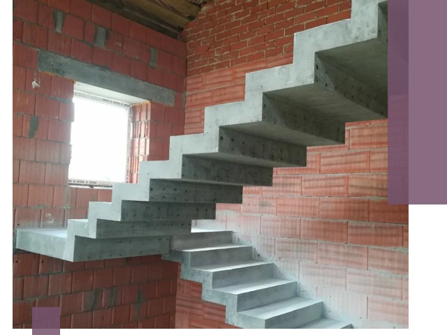 Бетонные лестницы под ключ в Кисловодске: монтаж, демонтаж, ремонт