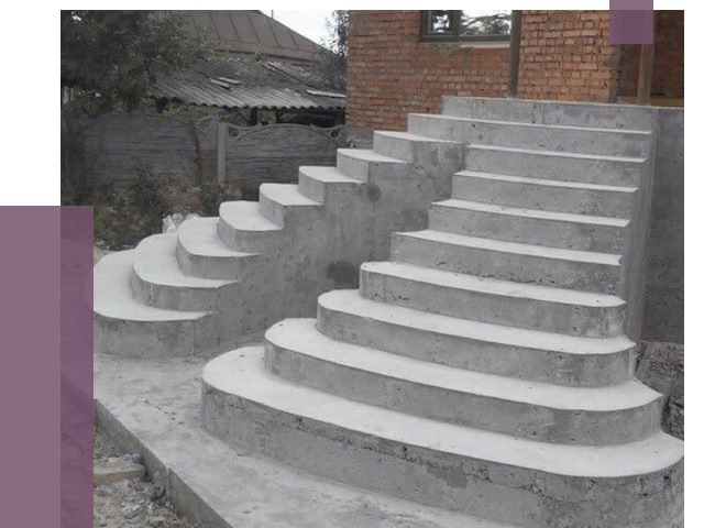 Монтаж бетонных лестниц в Кисловодске от 4491 руб. 