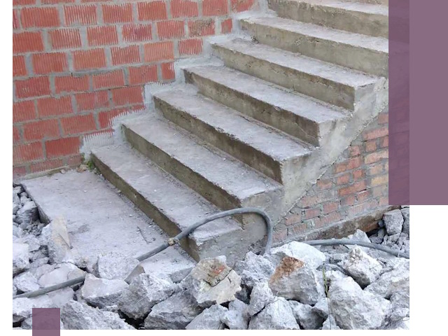 Демонтаж бетонных лестниц в Кисловодске: быстро и безопасно