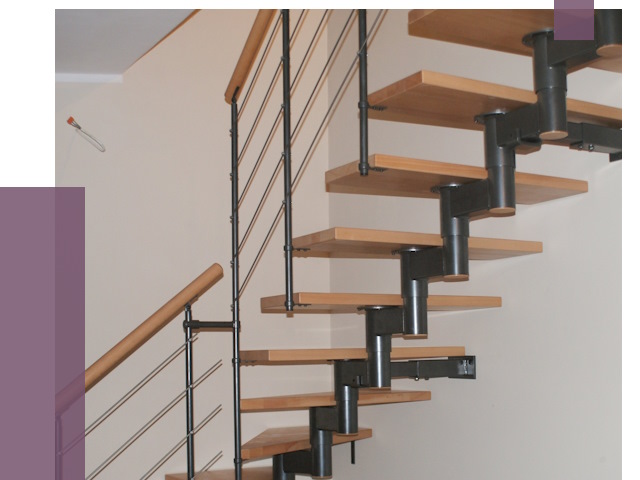 Изготовление модульных лестниц в Кисловодске от 12031 руб. 