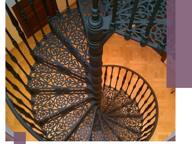 Винтовые лестницы под ключ в Кисловодске: производство и монтаж