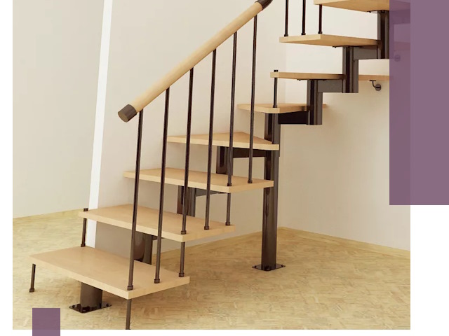 Монтаж лестниц на больцах в Кисловодске — быстро и надежно