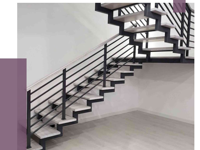 Лестницы на металлокаркасе под ключ в Кисловодске от 13368 руб. | ПРОЛЁТ-Ксл