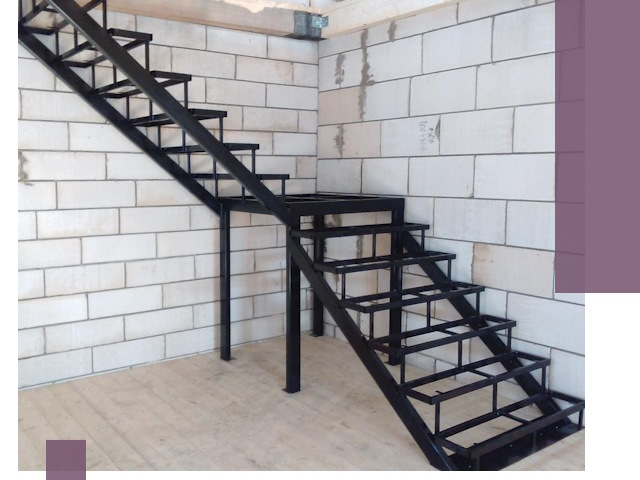 Лестницы на металлокаркасе под ключ в Кисловодске — изготовление и монтаж