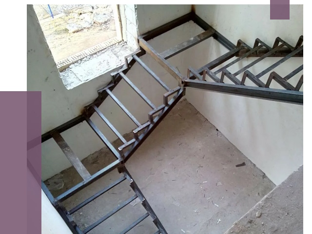 Монтаж лестниц на металлокаркасе в Кисловодске от 13368 руб. — ПРОЛЁТ-Ксл