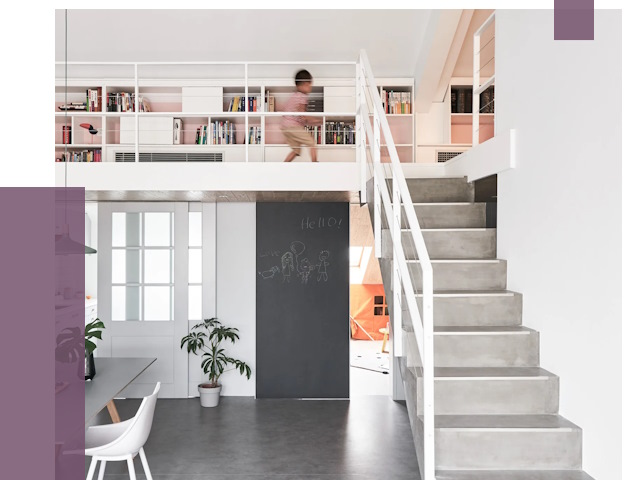 Лестницы для двухуровневой квартиры в Кисловодске от 184472 руб. | ПРОЛЁТ-Ксл