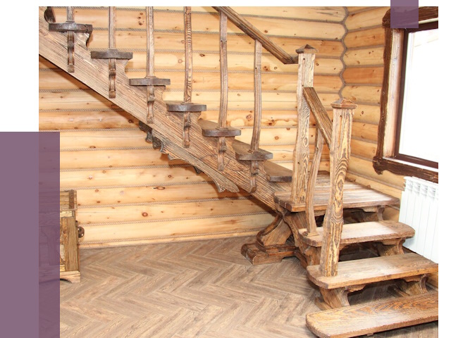 Лестницы в баню в Кисловодске от 19998 руб. — изготовление | ПРОЛЁТ-Ксл