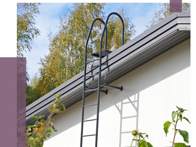 Лестницы на крышу в Кисловодске от 19998 руб. — монтаж и монтаж ПРОЛЁТ-Ксл