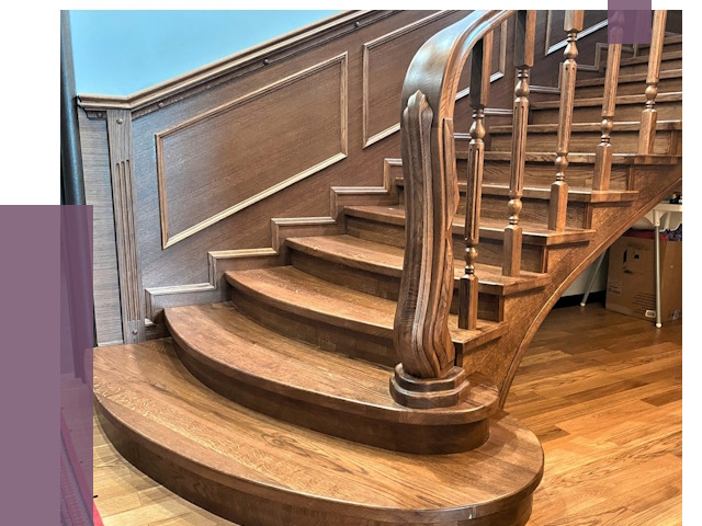 Дубовые лестницы под ключ в Кисловодске от 184472 руб. — ПРОЛЁТ-Ксл