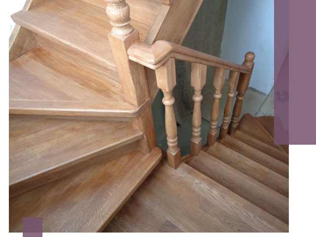 Дубовые лестницы под ключ в Кисловодске: изготовление и монтаж