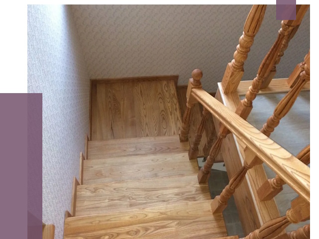 Сосновые лестницы в Кисловодске под ключ от 8448 руб.  | ПРОЛЁТ-Ксл