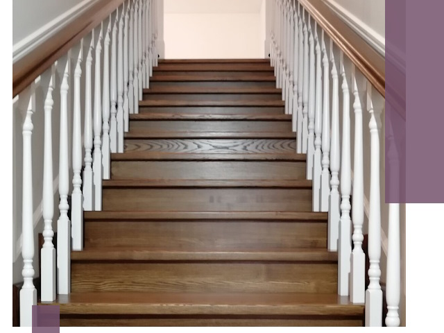 Лестницы из ясеня на заказ в Кисловодске — изготовление и монтаж