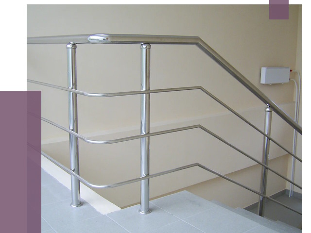 Алюминиевые перила в Кисловодске от 6630 руб. под ключ | ПРОЛЁТ-Ксл