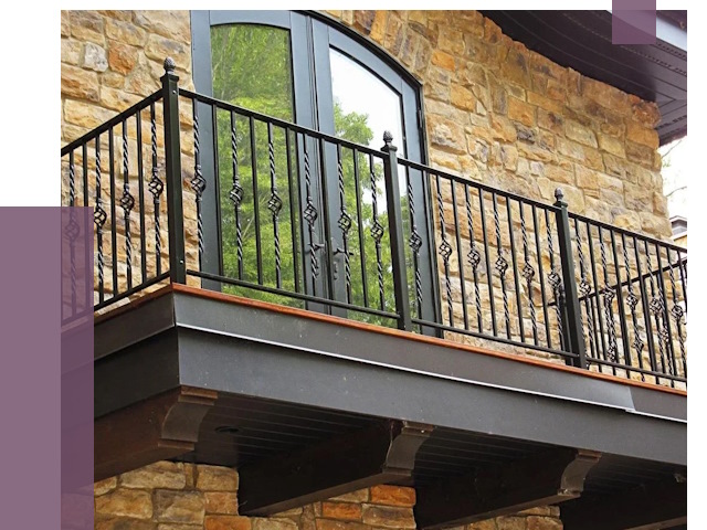 Балконные ограждения в Кисловодске от 8395 руб. — купить | ПРОЛЁТ-Ксл