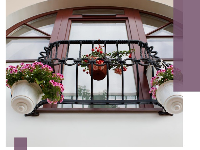 Изготовление и монтаж французских балконов в Кисловодске