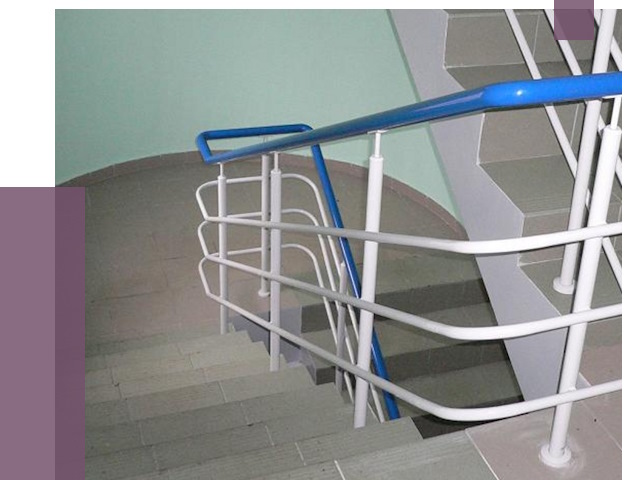 Перила в подъезде в Кисловодске — установка и замена от 7753 руб. | ПРОЛЁТ-Ксл