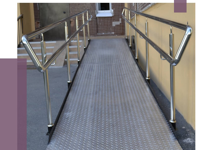 Пандусы в Кисловодске от 12833 руб. — установка для инвалидов | ПРОЛЁТ-Ксл