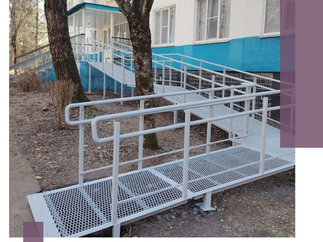 Пандусы под ключ в Кисловодске: изготовление, монтаж и демонтаж