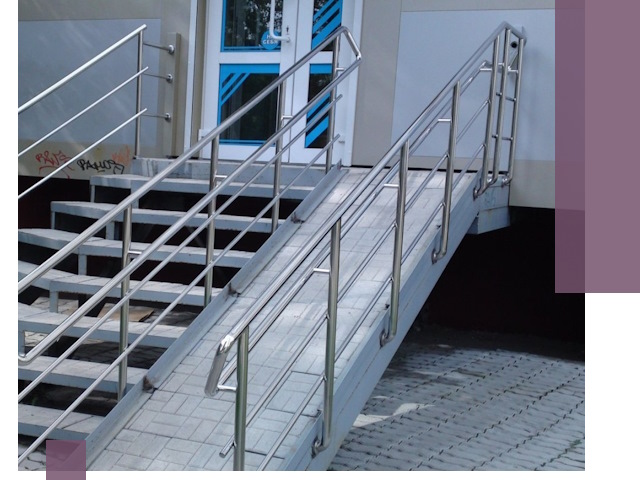 Пандус на крыльцо под ключ в Кисловодске: монтаж и изготовление