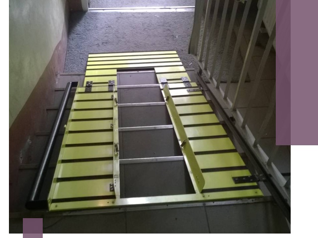 Профессиональный монтаж пандуса в подъезд в Кисловодске