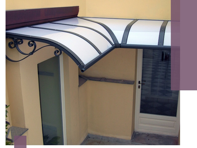 Монтаж козырьков любой сложности в Кисловодске под ключ