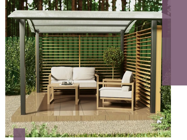 Навесы для дачи в Кисловодске: изготовление, монтаж и демонтаж