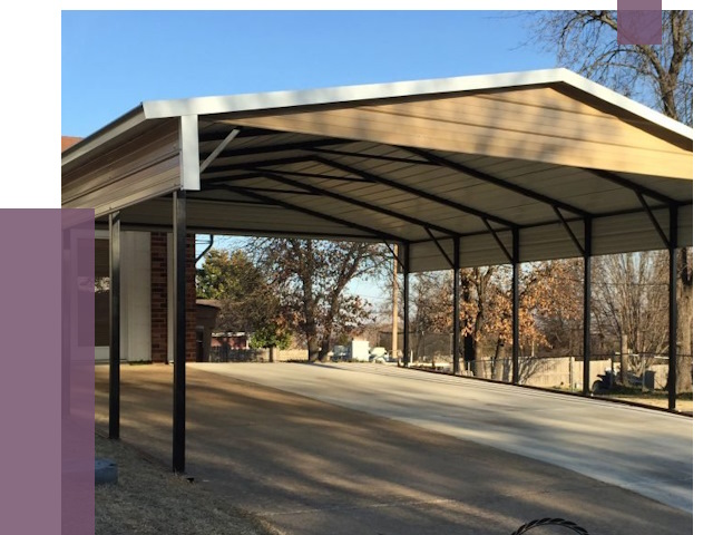 Двускатные навесы в Кисловодске от 8395 руб.  | ПРОЛЁТ-Ксл