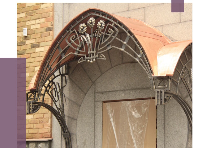 Арочные козырьки в Кисловодске от 15239 руб. 