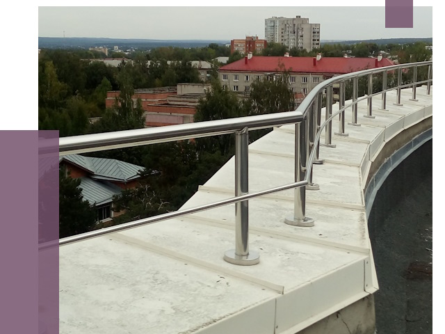 Парапеты и ограждения кровли в Кисловодске от 5187 руб.