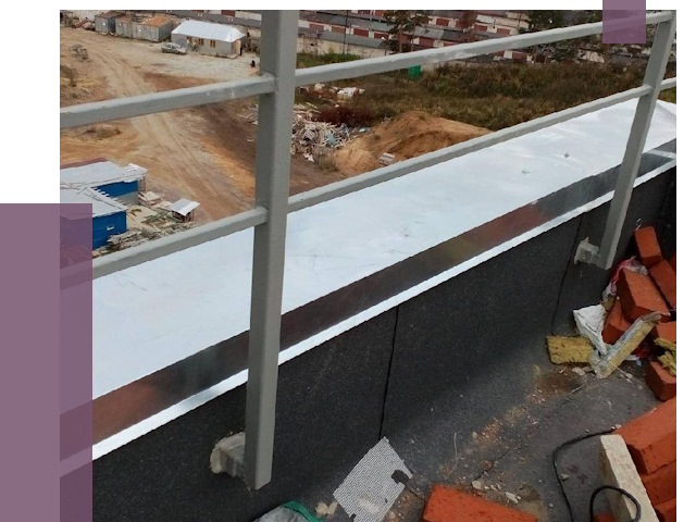 Монтаж парапетов в Кисловодске от 4491 руб.  | ПРОЛЁТ-Ксл