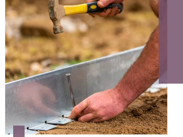 Монтаж металлических бордюров в Кисловодске быстро и качественно