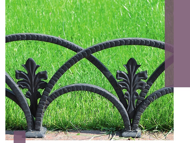 Декоративные металлические бордюры под ключ в Кисловодске