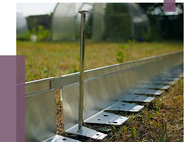 Металлические бордюры для газона в Кисловодске от 4491 руб. | ПРОЛЁТ-Ксл