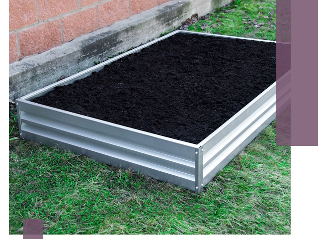 Металлические бордюры для грядок в Кисловодске: прочность и аккуратность