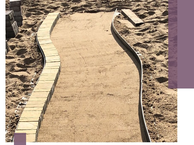 Металлические бордюры для тротуаров в Кисловодске — прочные и долговечные