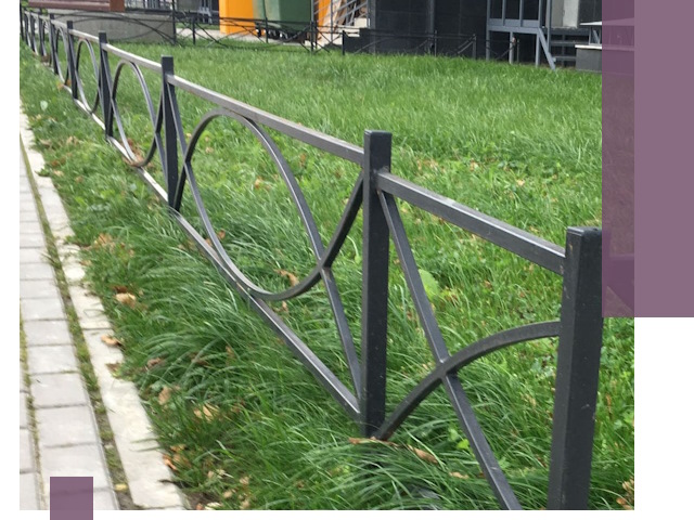 Газонные ограждения из металла в Кисловодске — монтаж и продажа