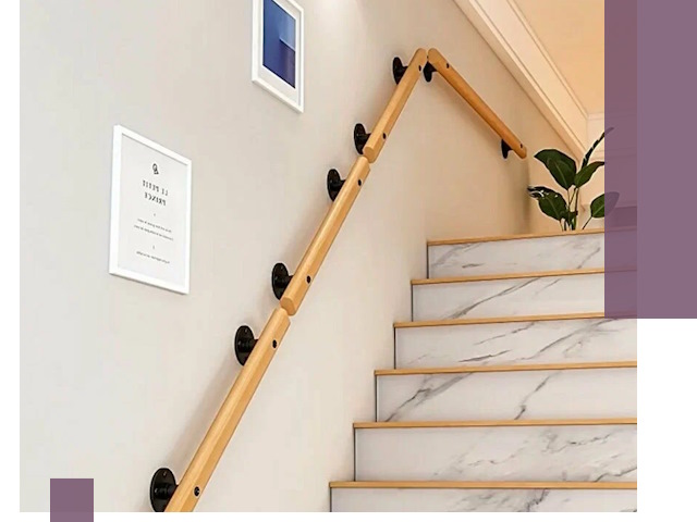 Поручни металлические и деревянные под ключ в Кисловодске