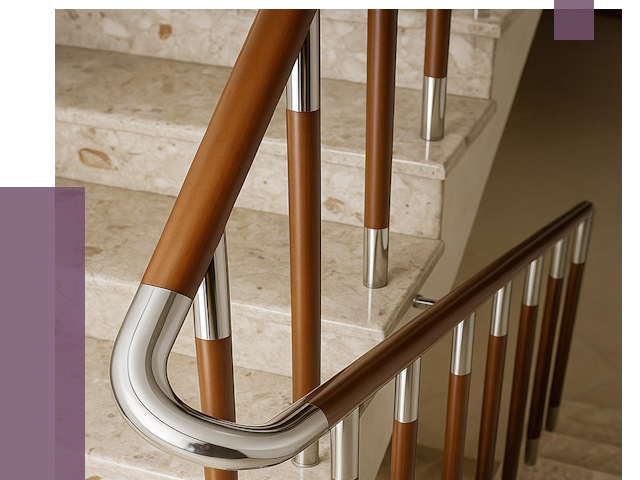 Монтаж поручней в Кисловодске от 10159 руб. монтаж под ключ | ПРОЛЁТ-Ксл