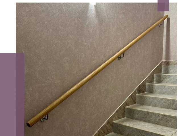 Пристенные поручни в Кисловодске под ключ от 4117 руб. 